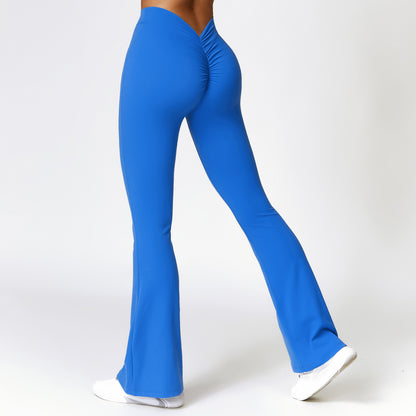 High-waist Booty Wide Leggings 2-Piece Yoga Set