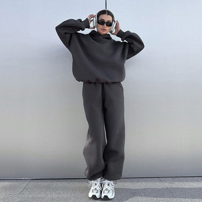 Winter Hoodie n' Sweatpants Sports Set