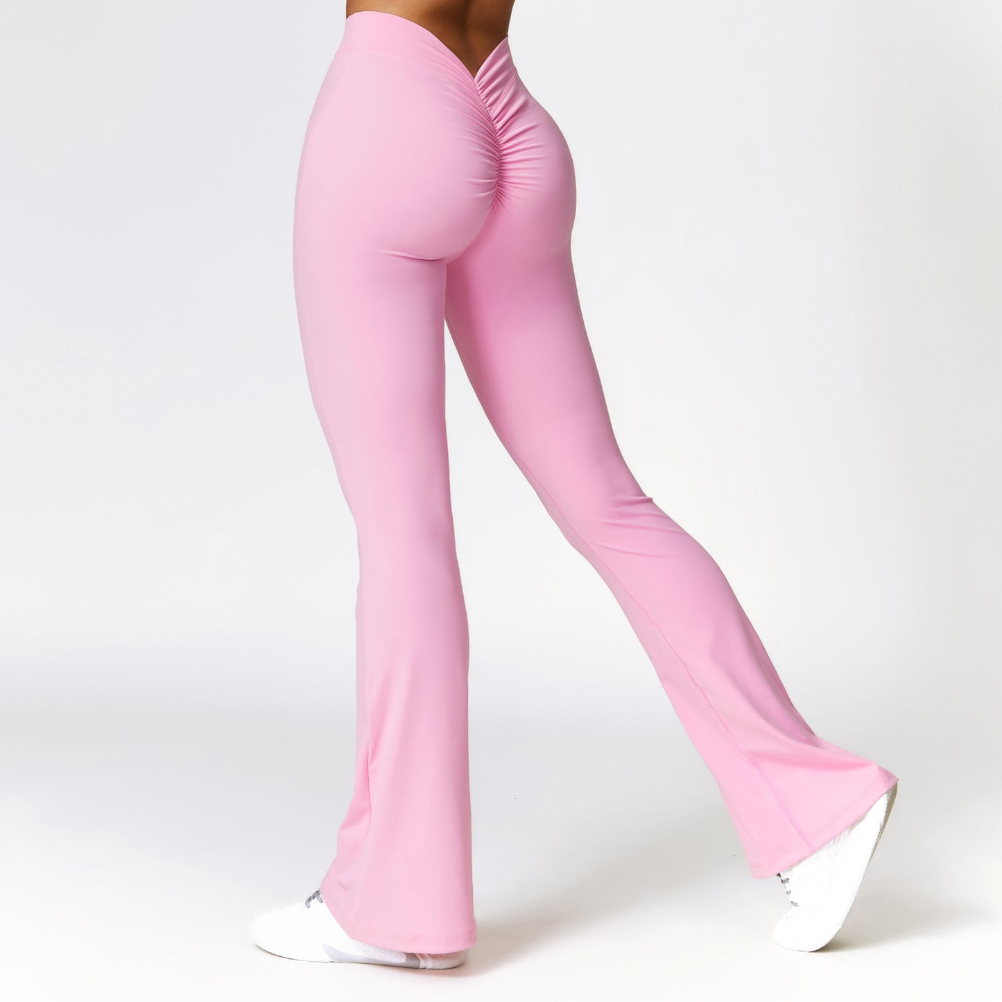 High-waist Booty Wide Leggings 2-Piece Yoga Set