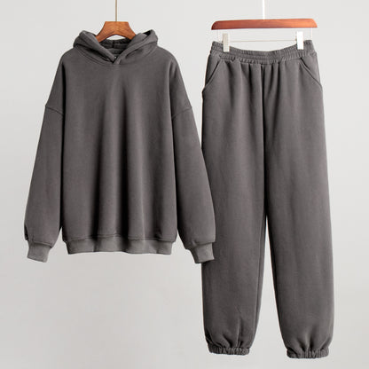 Winter Hoodie n' Sweatpants Sports Set