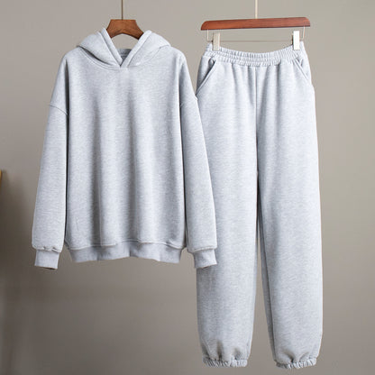 Winter Hoodie n' Sweatpants Sports Set