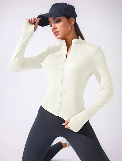 Slimming Yoga Coat Short Sports Jacket
