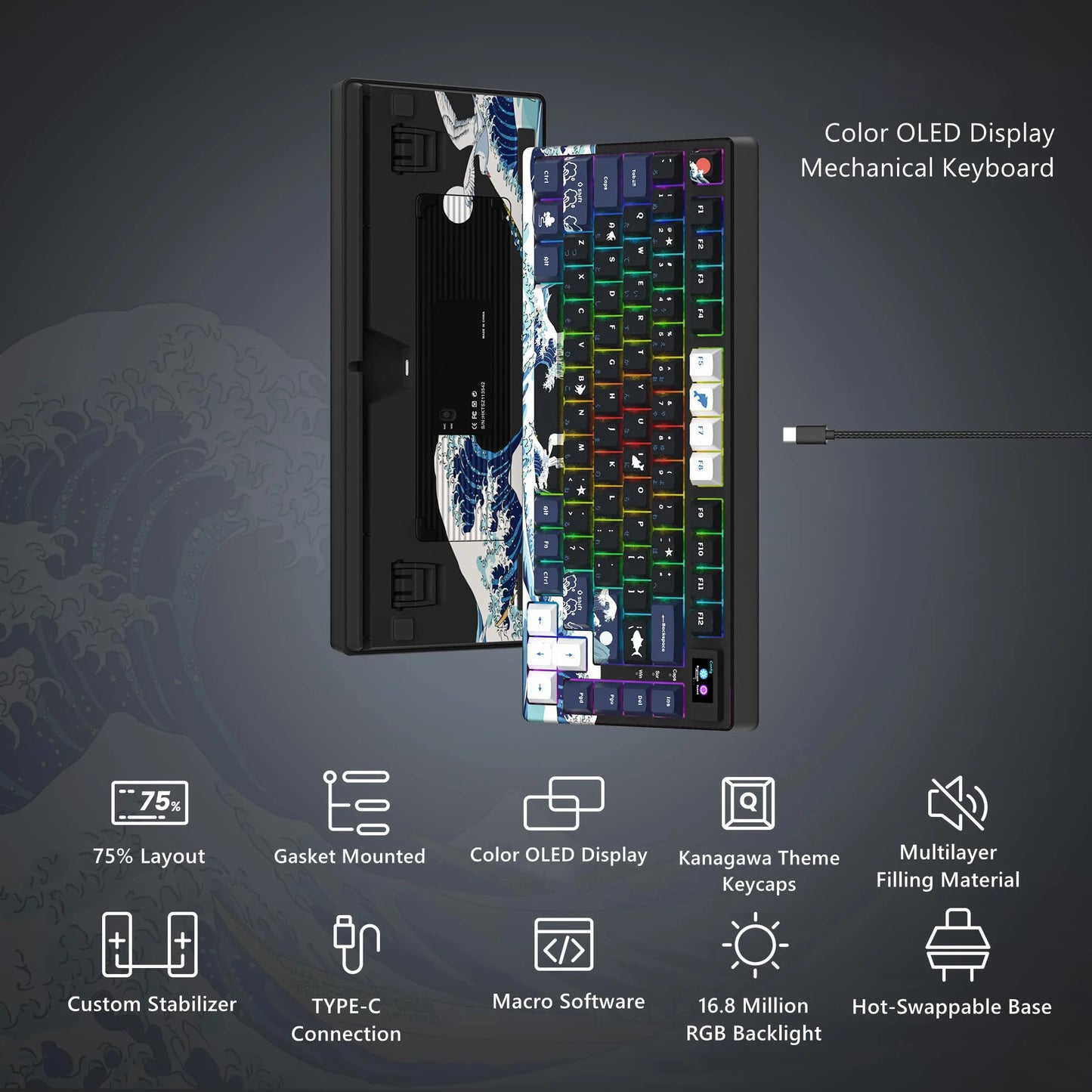 OLED SAKURA WOMIER  75%