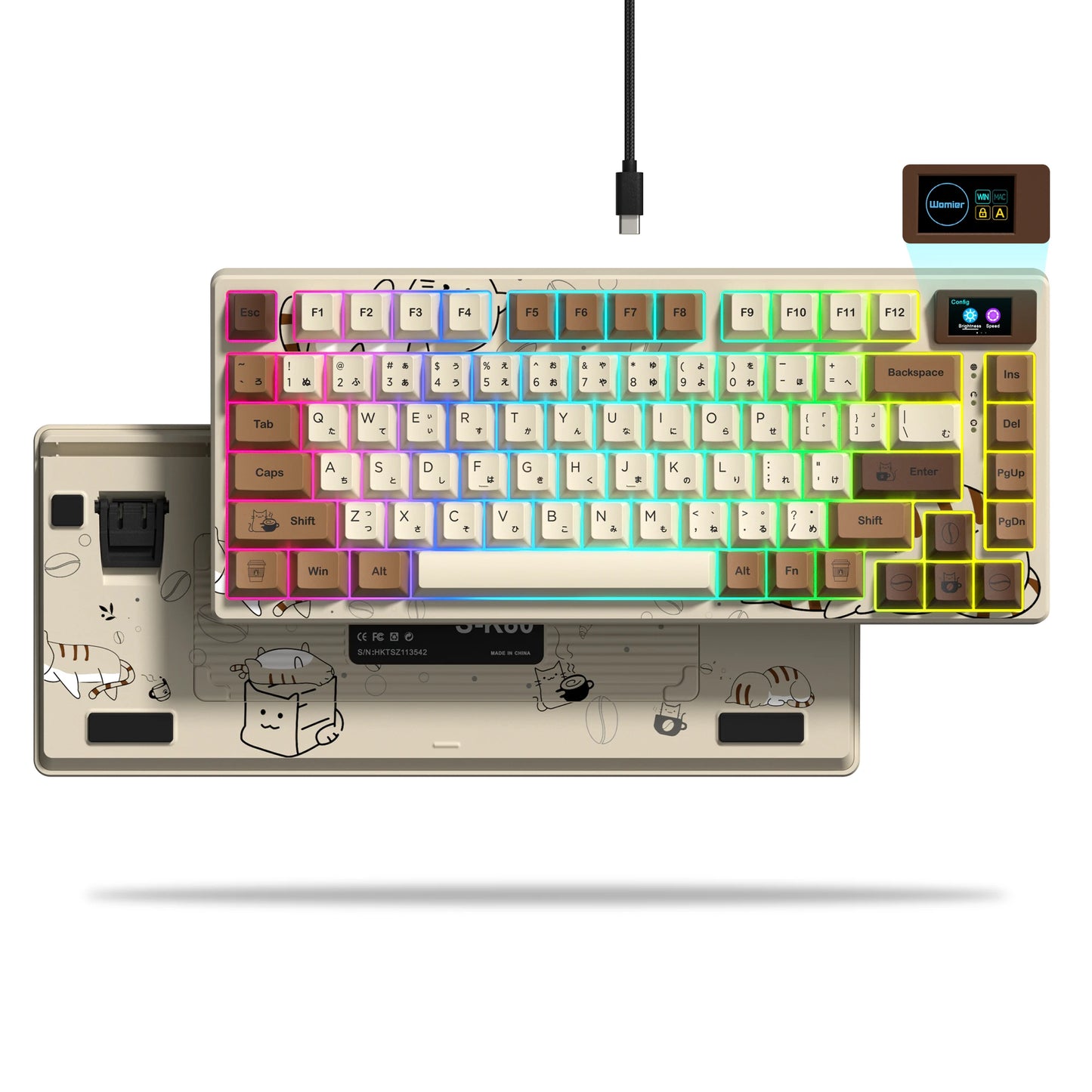 OLED SAKURA WOMIER  75%