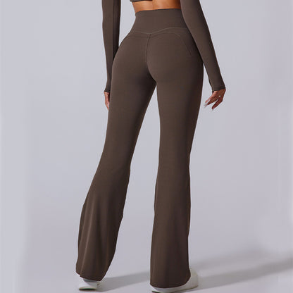 High Waist Flared Pants