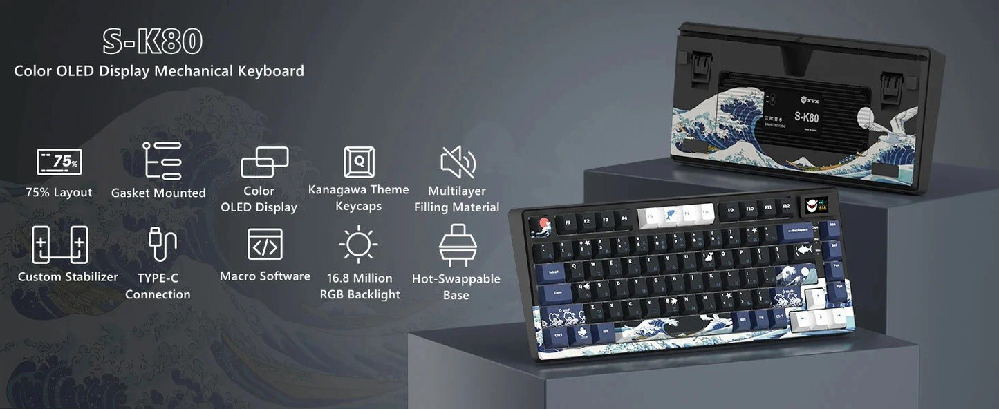 OLED SAKURA WOMIER  75%