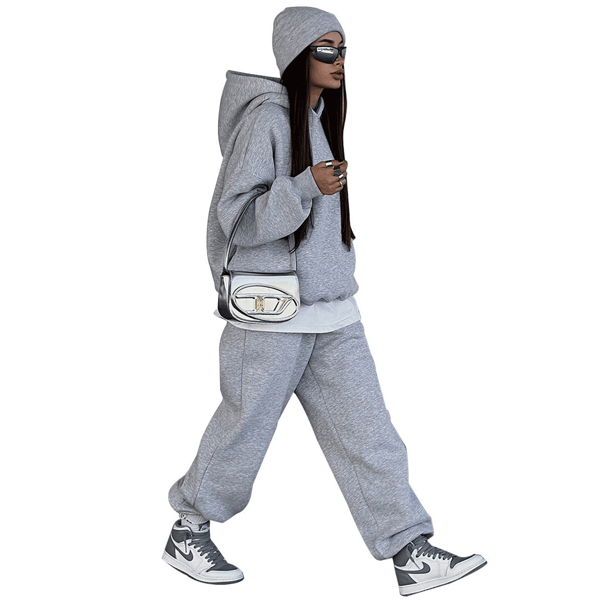 Winter Hoodie n' Sweatpants Sports Set