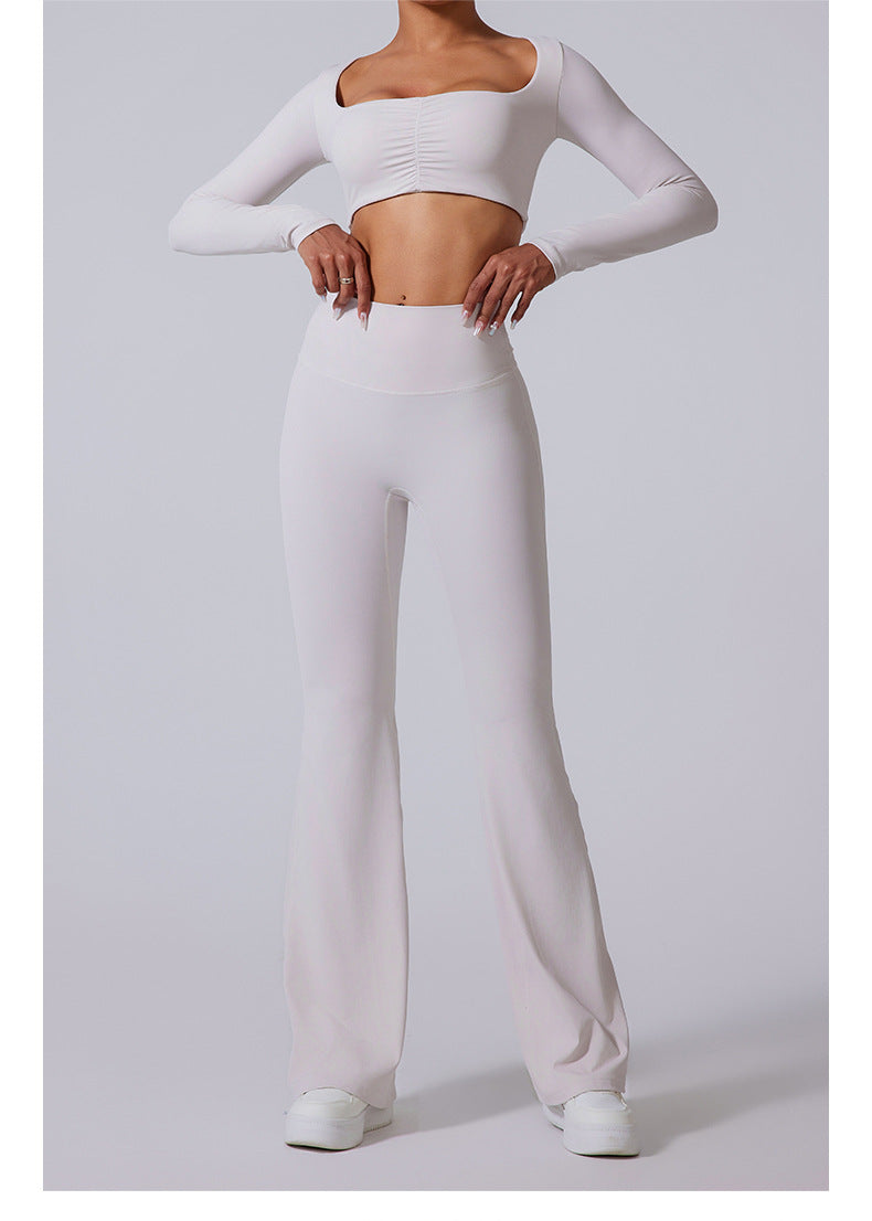 High Waist Flared Pants